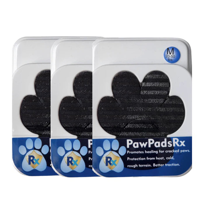 PawPadsRX (36 Pack) Dog Paw Protection for Heat, Cold Traction